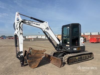2018 Bobcat E50 Mini Excavator