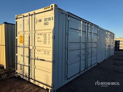 2026 40 ft High Cube Multi-Door Storage Container (Unused)