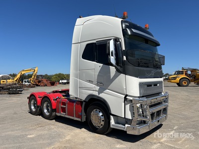 2017 Volvo FH16 Globetrotter 6x4 T/A Sleeper Truck Tractor