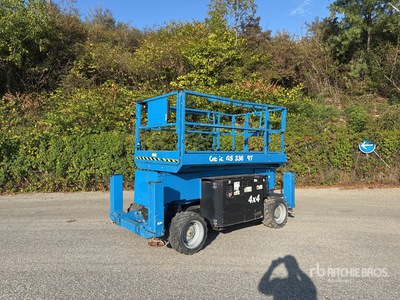 2016 Genie GS3369 RT 4x4 Diesel Nacelle Ciseau Scissor Lift