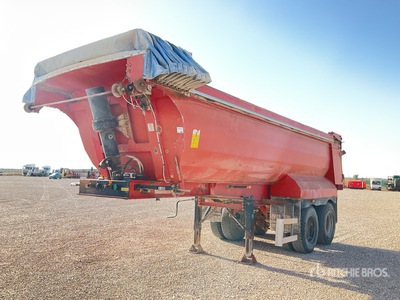 2007 INTA-EIMAR FB2ES T/A End Dump Trailer