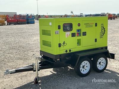 2026 Compal VG-R30 37.5 kVA With T/A Trailer مولد (Unused)