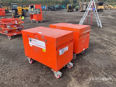Quantity of (2) Eazytools Tool Vault Small Boite à outil