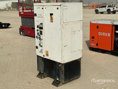 2020 HIGI HVAC90H 9 kVA Skid-Mounted Generator Set
