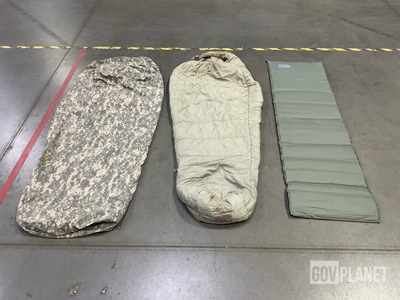 (7) Self-Inflating Sleeping Mats, (19) Bivy Covers & Assorted Items