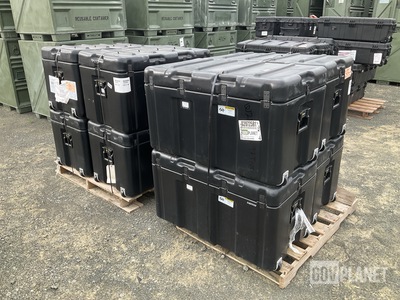 (8) Pelican Hardigg Storage Cases