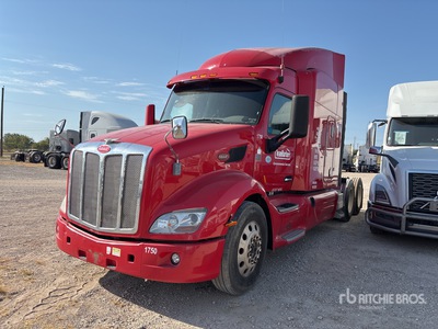 2015 Peterbilt 579 6x4 Cabeza Tractora Cabina Dormitorio