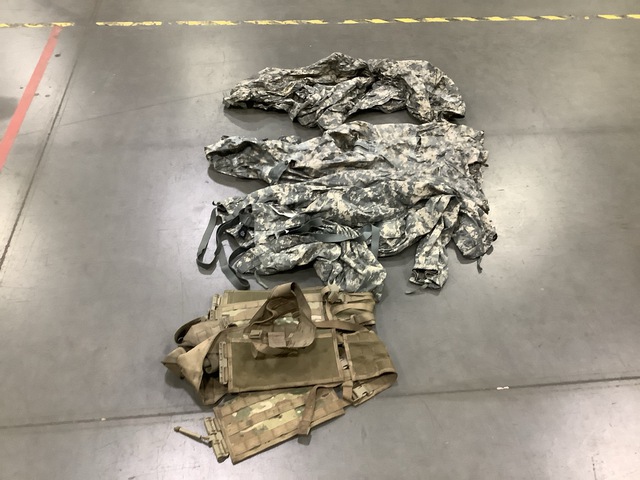 (9) Pairs of Cold Weather Trousers, (5) Tactical Assault Panels & Assorted Items