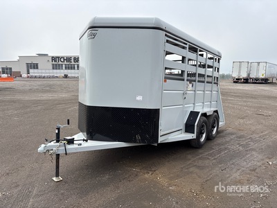 2026 Valley trailers 12 ft 7 in T/A Livestock Trailer