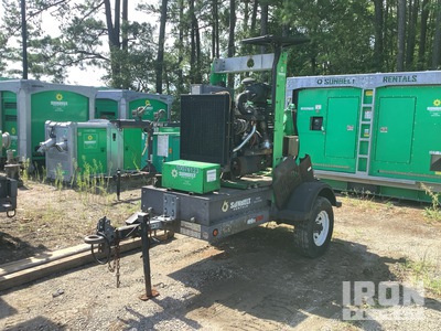 2018 Atlas Copco PAS100HF Trailer-Mounted Pompe à eau