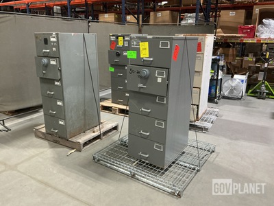 (4) Filing Cabinet Safes