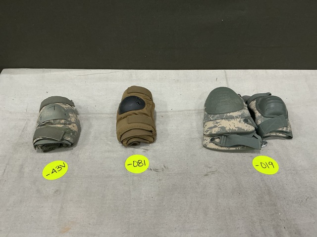 (23) Knee & Elbow Pad Sets, (121) Pairs of Knee Pads & (75) Pairs of Elbow Pads (23) Knee & Elbow Pad Sets, (121) Pairs of Knee Pads & (75) Pairs of Elbow Pads