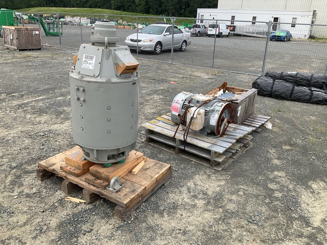 (1) 50VY Direct Current Motor, (1) AC Electric Motor & (1) Electrical Controller