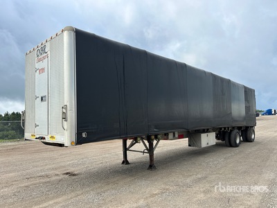 2013 Reitnouer MaxMiser 48 ft T/A Spread Axle Curtain Side Trailer