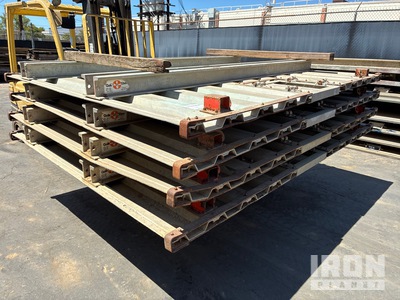 Quantitiy of (2) 8 ft x 10 ft Aluminum Trench Shields