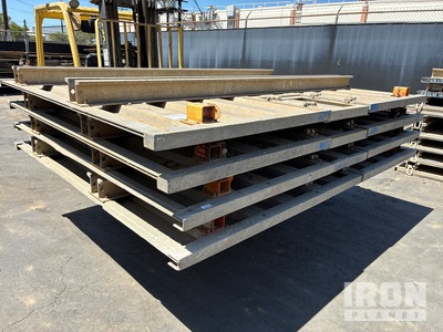 Quantitiy of (2) 8 ft x 10 ft Aluminum Trench Shields
