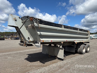 2003 Midland Sk2400 27 ft T/A End Dump Trailer