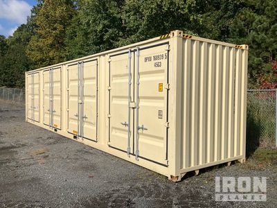 2026 40 ft High Cube Multi-Door One-way shipping Storage Container (Unused)