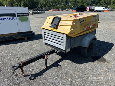 Atlas Copco 185 cfm Mobile Compresor de aire