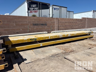 Quantity of (2) 4 ft x 28 ft (8 in Wall) Trench Shield