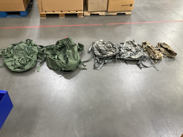 (90) Waist Packs, (23) Duffel Bags, (13) Assault Packs & Assorted Items (90) Waist Packs, (23) Duffel Bags, (13) Assault Packs & Assorted Items