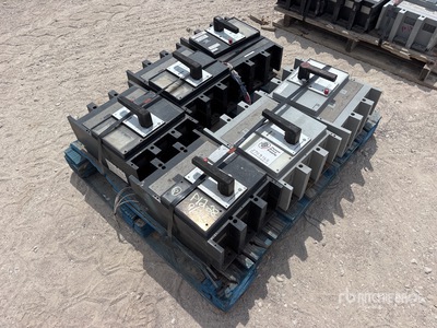 Quantity of (6) GE TPR5616NRHC 1600 Amp Breaker