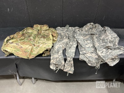 (7) Jackets, (7) Parkas, (12) Trousers & Assorted Items