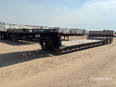 2006 Trail-Eze TE100DG Tri/A Removable Gooseneck Lowboy Trailer