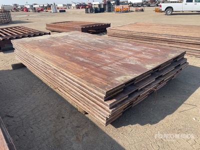 Quantity of (8) Wood Access Rig Mats