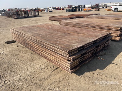 Quantity of (8) Wood Access Rig Mats