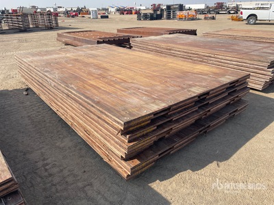 Quantity of (8) Wood Access Rig Mats