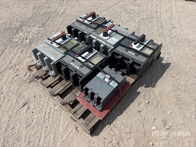 Quantity of (6) GE 1600 Amp Breakers
