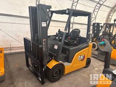 2024 (unverified) Cat 3EP6000B 5970 lb Electric Forklift (Unused)