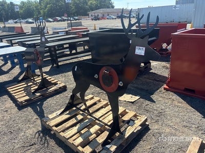 2025 Kit Containers AR500ATDEER Shooting Target