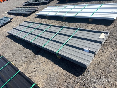 Quantity of (50) 2025 Kit Containers Plastic roof panels