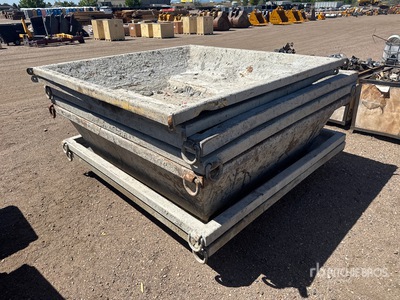 Quantity of (7) Pallets of Concrete Wash Bins Divers
