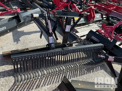 Mahindra SD7 84 in 3-Point Rake Attachment (Unused)