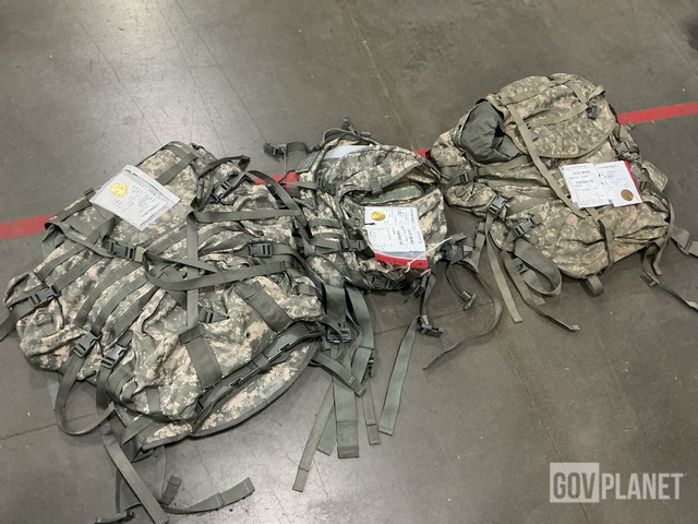 (15) Assault Packs, (8) Field Pack Sets, (3) Parkas & Assorted Items