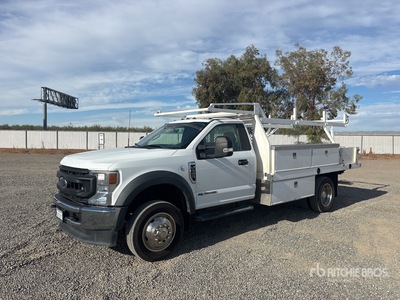 2022 Ford F-550 XL 4x2 Platte vrachtwagen