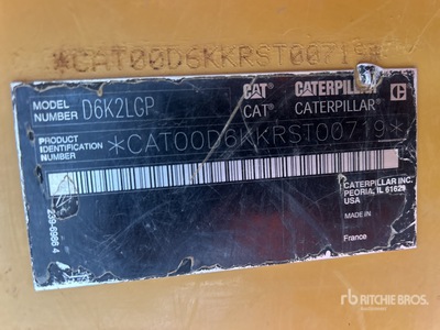 2014 Cat D6K LGP ブルドーザー