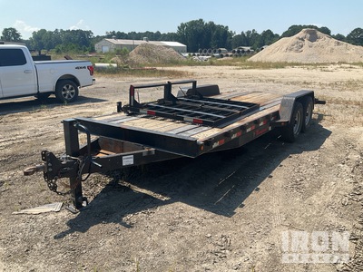 2019 Rampant PS167 20 ft T/A Equipment Trailer