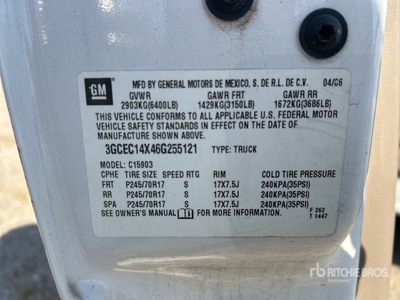 2006 Chevrolet Silverado 1500 4x2 Pickup
