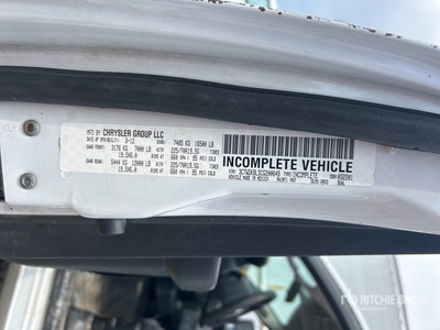 Versalift on 2012 Ram 4500 4x2 Bucket Truck
