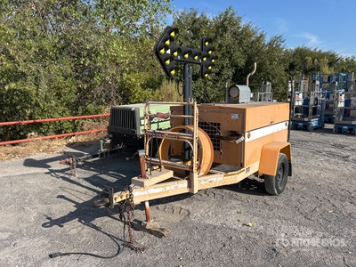 2002 Team Fenex F121NP S/A Manhole Support Trailer