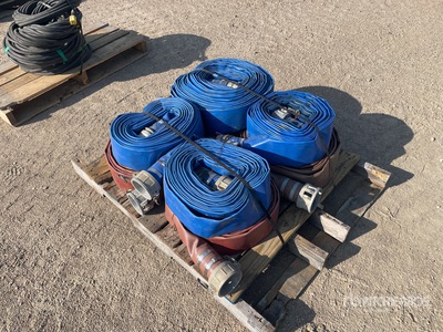 Quantity of (8) 3 Inch Water Pump Manguera