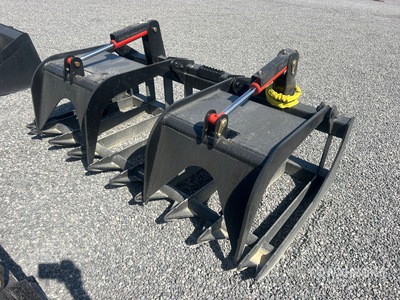 All-Star 80 in Heavy Duty Root Skid Steer Grapple (Unused)