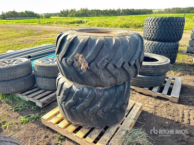 Quantity of (2) Alliance 48x25.00-20 NHS Tires