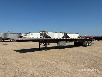 2020 Hyundai 53 ft T/A Flatbed Trailer