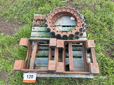 Excavator Undercarriage Parts, Drive Sprocket, Track Links & Hardware Pièces diverses
