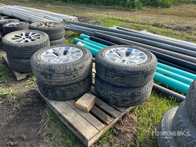 Quantity of (4) Goodyear Wrangler 275/55R20 Tires